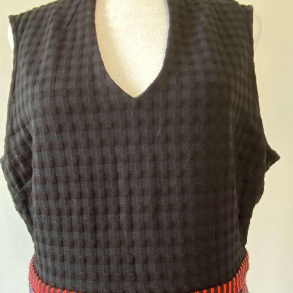 Maeve Black and Red Midi Dress - Picture 5 of 16